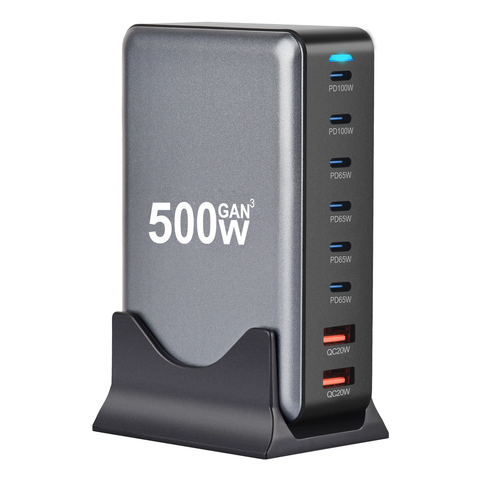 Новый 500W зарядное устройство с азотом 6C2A многопомощное зарядное устройство для столешницы 8 портов кросс-бордер взрывная зарядка рабочего стола