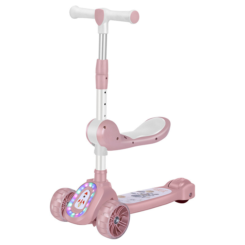 Children's lightweight scooter with music