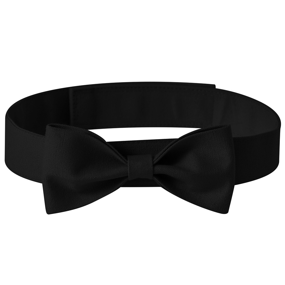 Punto transfronterizo Tanpopo Perro mascota de algodón de estilo británico Pajarita Velcro Collar de perro ajustable