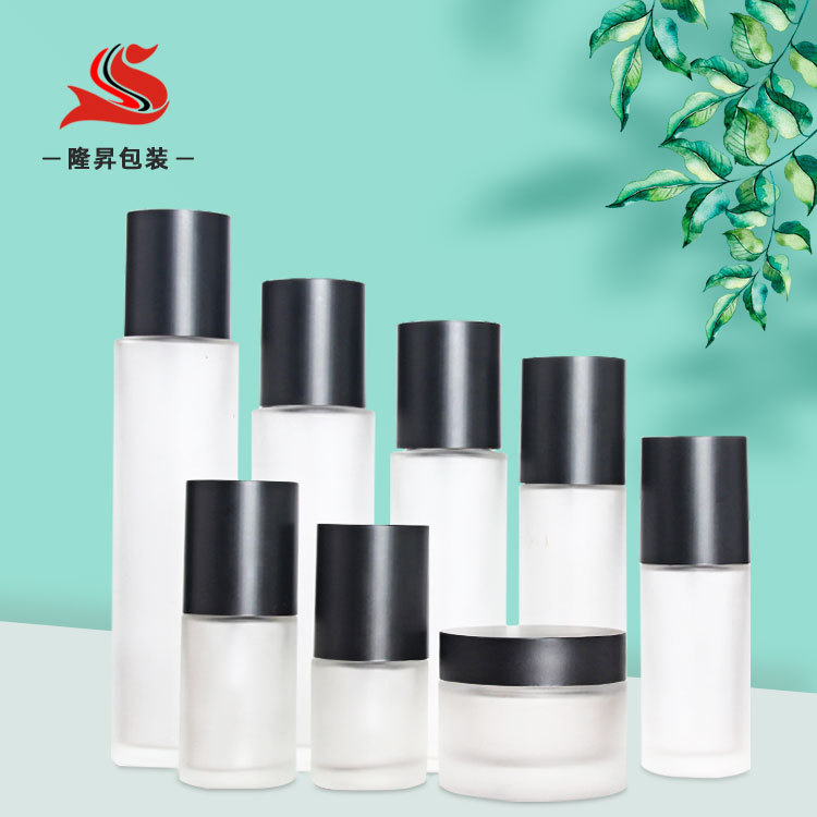 厂家现货磨砂瓶粉底隔离霜瓶 按压式乳液瓶30ml-120ml