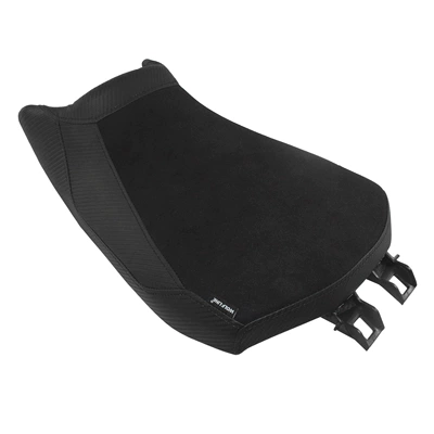 Motorcycle cushion – and Guard Bars - front-seat-cushion-black