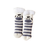 Коралловые бархатные утепленные милые демисезонные нескользящие рождественские удерживающие тепло носки для беременных