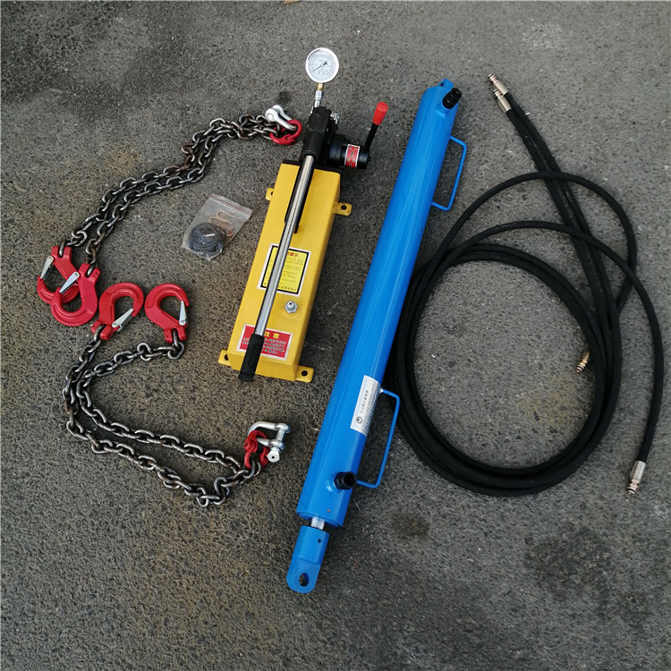 液压紧链器 手动泵液压紧链器 YJLQ-1-30T 矿用刮板机紧链器
