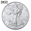 Many years of foreign silver coins in the United States 2024 Freedom Goddess Memorial Coin 2024 Eagle Ocean Coin Coin Memorial Foreign currency