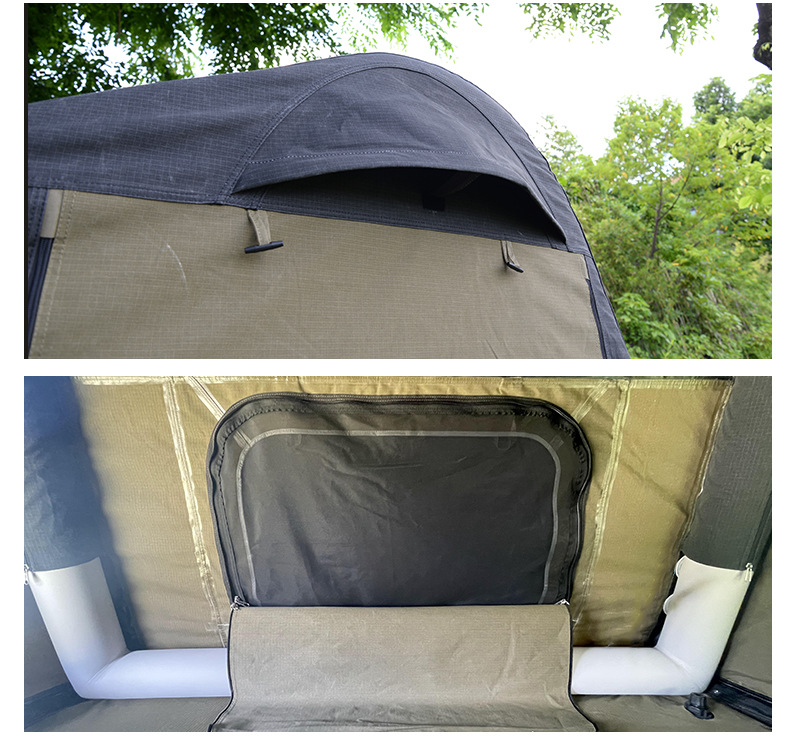 Jituo new outdoor camping inflatable roof tent mountaineering camping car tent portable inflatable tent