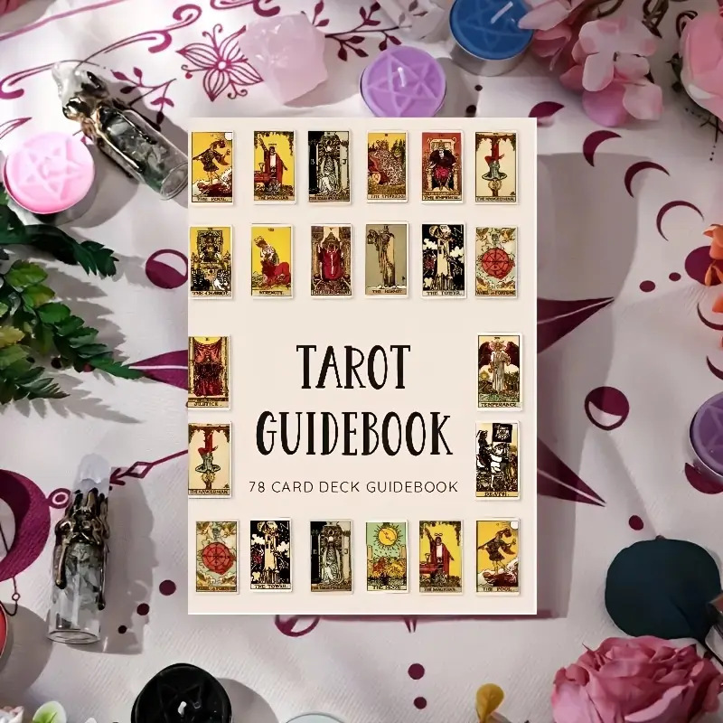 越境新商品 TAROT GUIDEBOOK 78 CARD DECK GUIDEBOOK タロットガイドノートブック|undefined