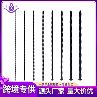 螺纹尿道堵扩张挑逗自慰马眼棒龟头插棒男用调教成人情趣用品厂发