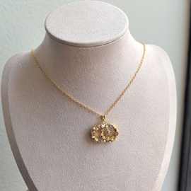 香家经典爆款双C无穷系列项链 时尚潮流小香风项链小红书同款首饰