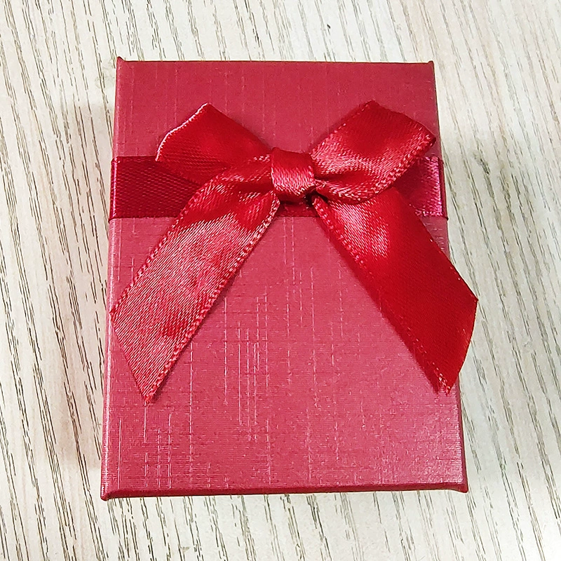 Box, earrings, pendant, simple and elegant design