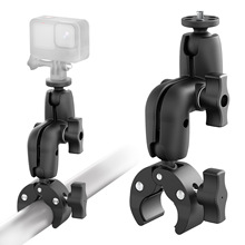 ����Gopro12�˶����Z�͹ؽ�˫ͷ��֧�����г�Ħ�г����й̶�֧��