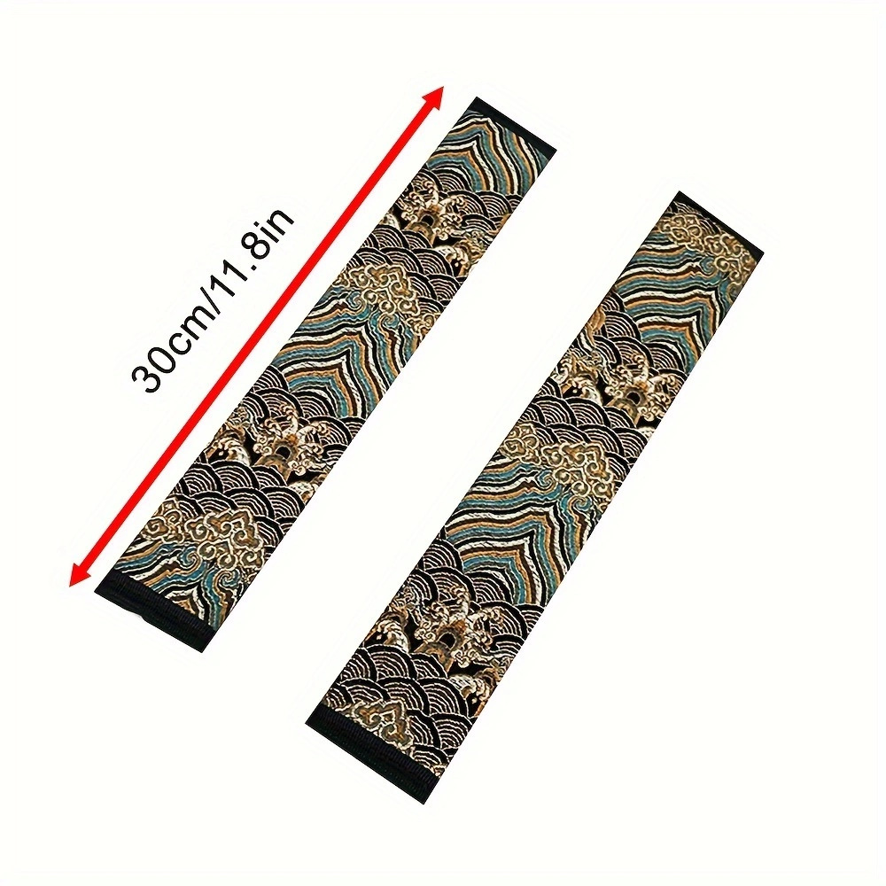 Jdm Car Seat Belt Shoulder Pads Embroidered Personalized Seat Universal for All Seasons Interior Shoulder Protection Cover