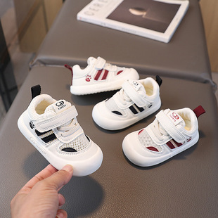 Baby Toddler Shoes 2025 Summer New Boys' Baby sneaker Soft Bottom Breathable Girl's Net Shoes Children's Shoes