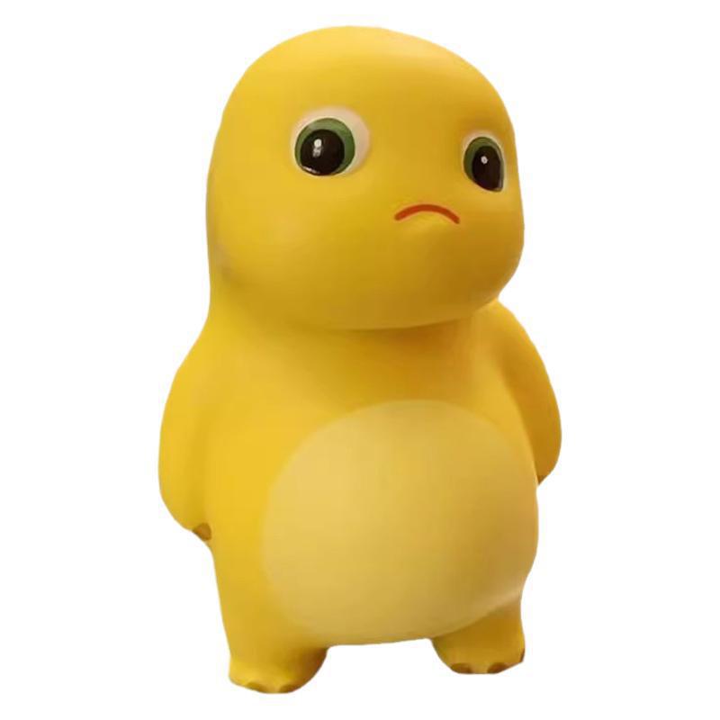 Pequeño dragón de leche no está satisfecho con el gas pellizco pellizco Le rebote lento juguete desprimir artefacto mágico ventilación red rojo rojo rojo adorable y divertido