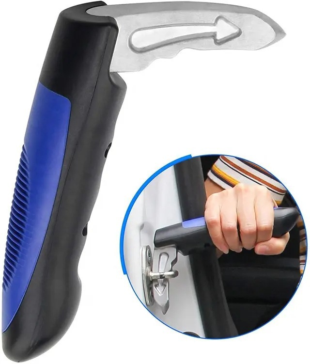Cross-Border Hot-Selling Multifunctional Car Armrest Safety Hammer Window Breaker Escape Car Outdoor Life-Saving Hammer Factory Direct Sale