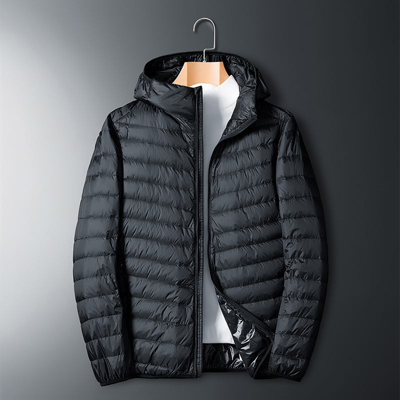 Black hooded