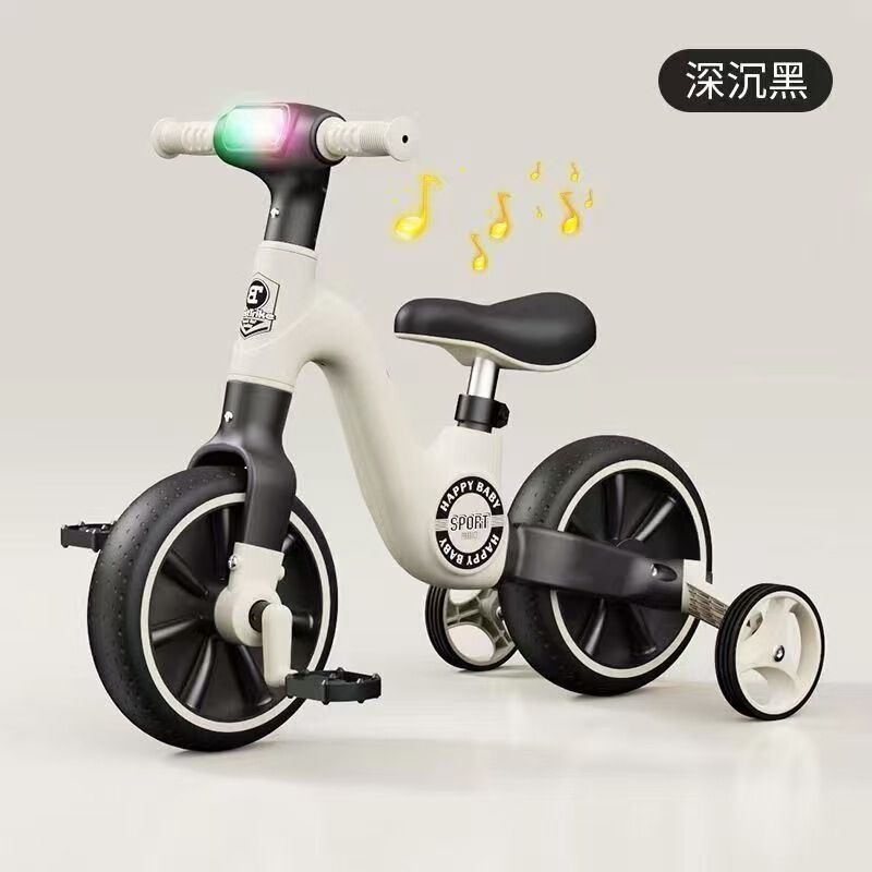 Multi-functional children's pedal tricycle 1-6 years old baby dual-purpose sliding walker three-in-one sliding step balance car