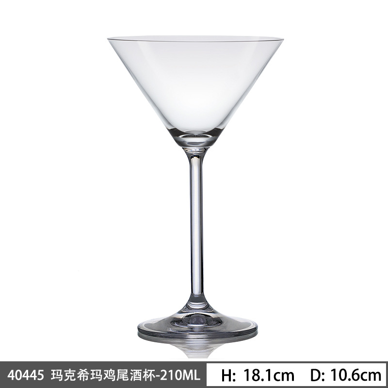 Taza de cristal de importación Lex Martini taza de cóctel de postre taza de helado taza de vino de fruta de hotel comercial