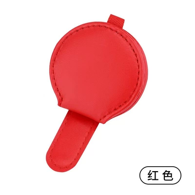Can Be Silk-Screened with Logo, Car Glasses Clip/Bill Clip - red