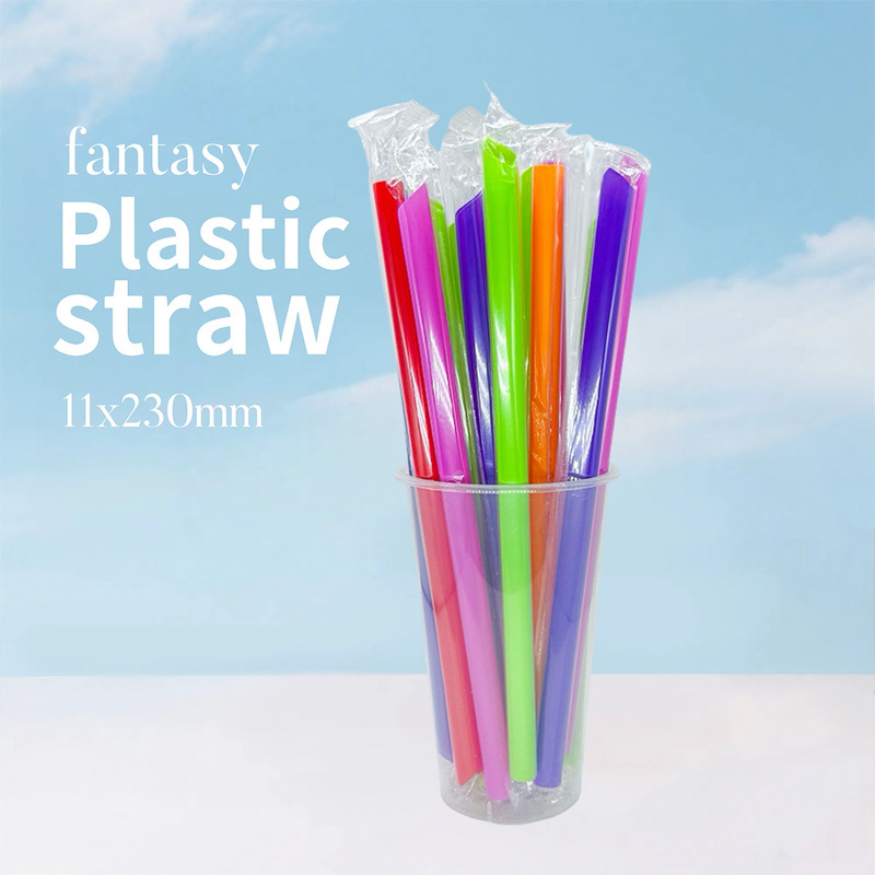 Plastic Disposable Straws, Colorfulful Smoothies, Soy Milk and Juice, Individually Packed Straws, Colorfulful Summer Commercial Straws Plastic Disposable Straws, Colorfulful Smoothies, Soy Milk and Juice, Individually Packed Straws, Colorfulful Summer Commercial Straws