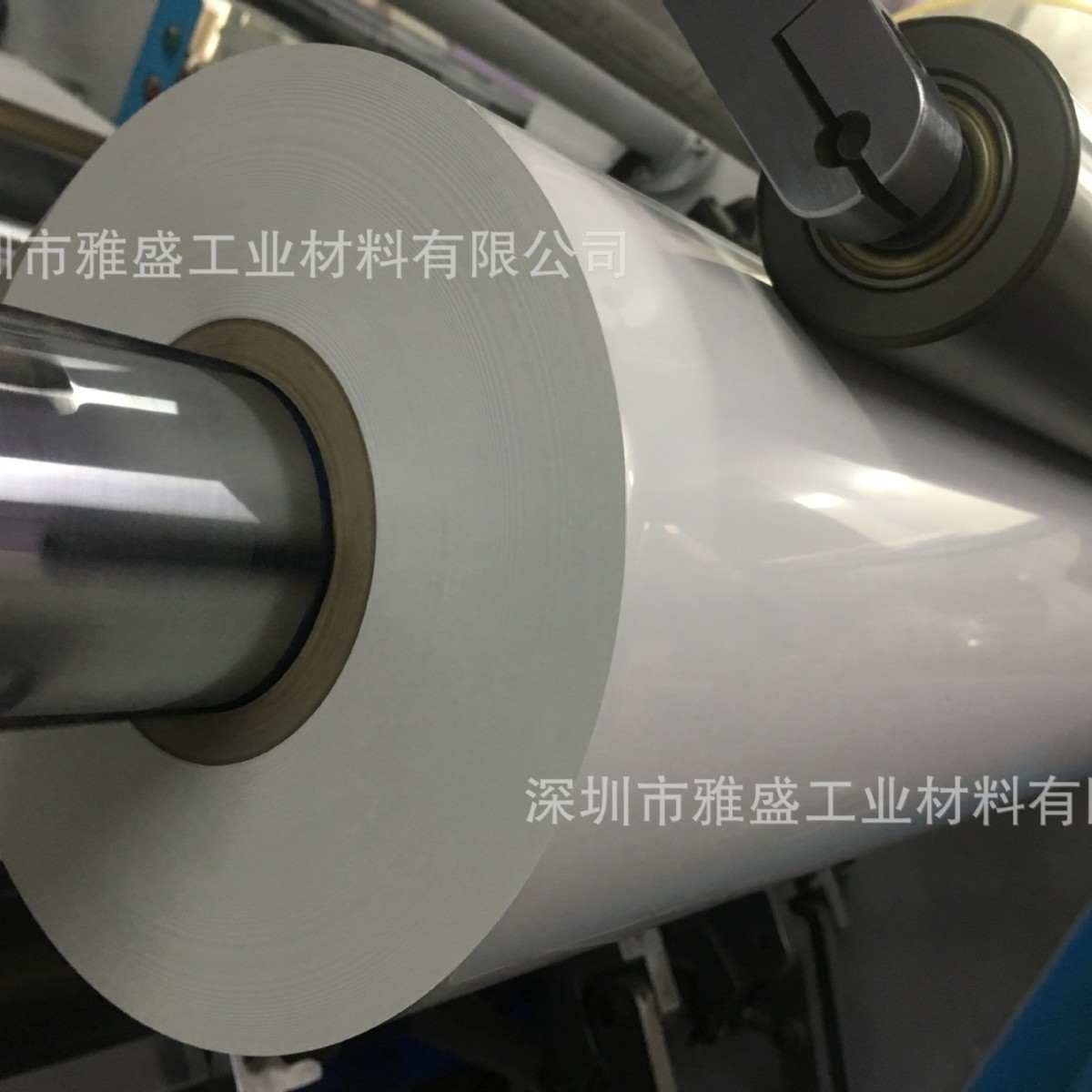 UV喷画电脑打印白膜，乳白色喷绘打印膜，电脑喷绘涂层打印白色膜