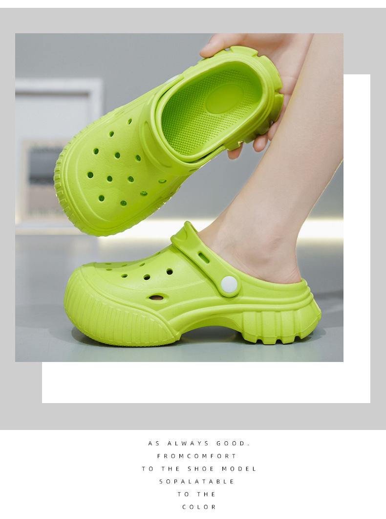 Anni di scarpe pop transfrontaliere Moda donna Capispalla personalizzati Pantofole Baotou Sandali tendenza strada estivi_voghion.com