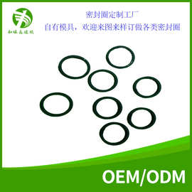 防水食品级透明硅胶氟胶o型密封圈耐高温耐磨丁晴氟橡胶圈
