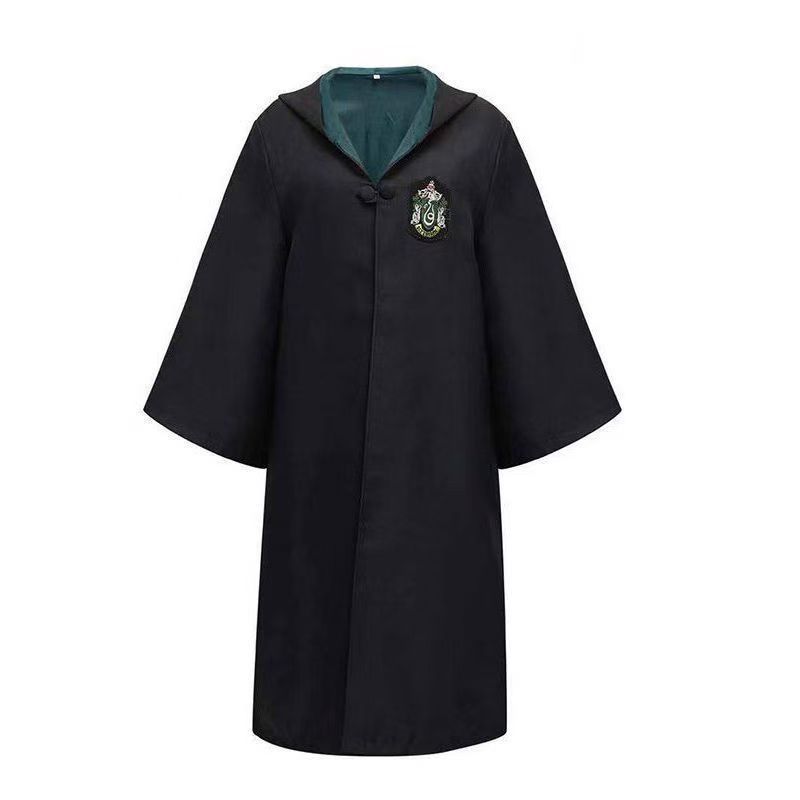 哈利波特同款cos服树脂法杖连帽长袍披风服装儿童万圣节表演服|undefined