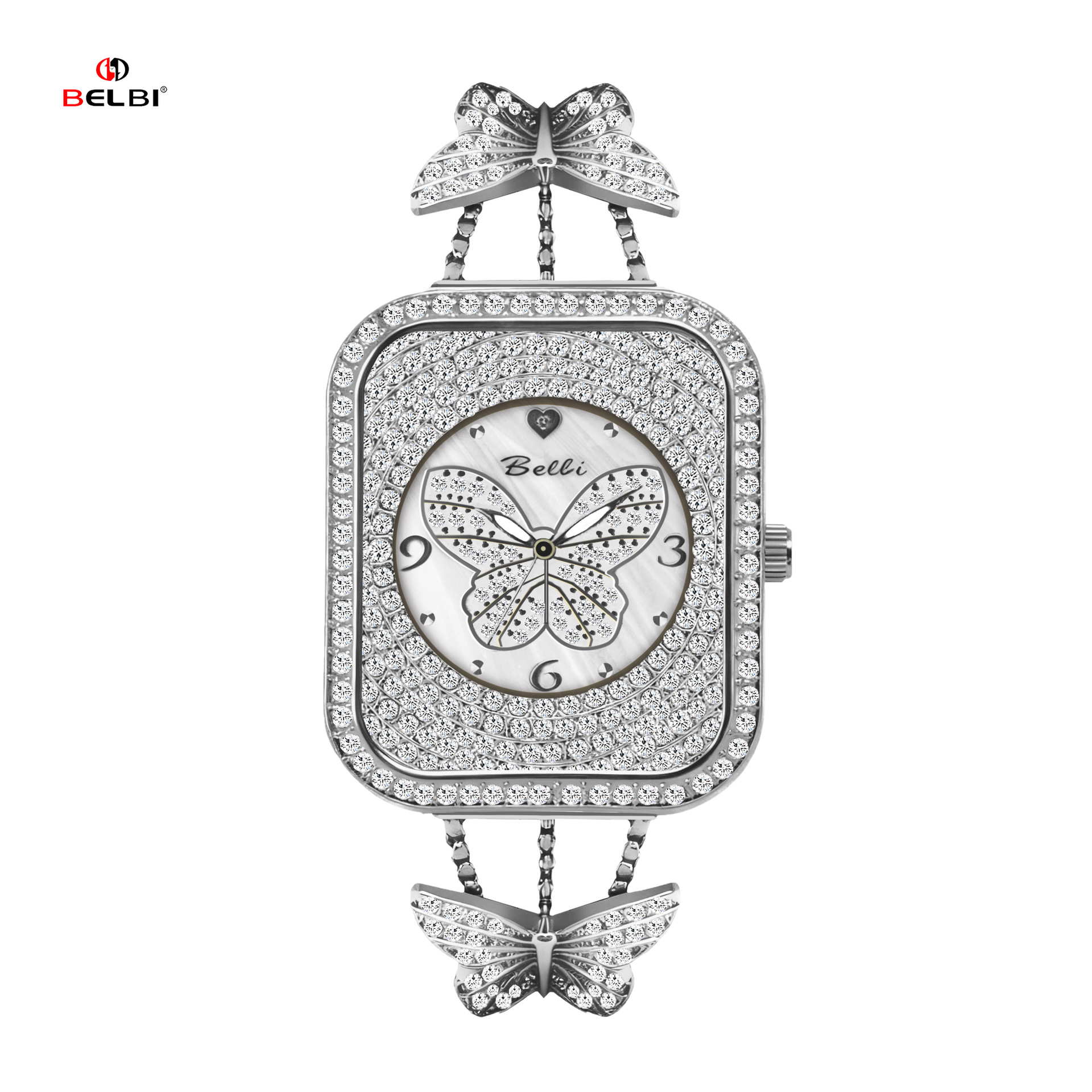 BELBI diamond small butterfly watch strap suitable for apple watch apple watch apple ladies watch iwatch 2
