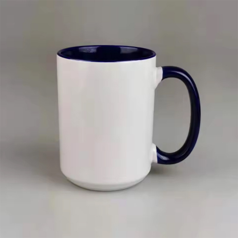 Fabricantes de tazas cerámicas, al mayor, flor horneada con estampado foto, publicidad de regalo, formulación de regalo de dibujo, transferencia térmica de vidrio recubierto de sublimación