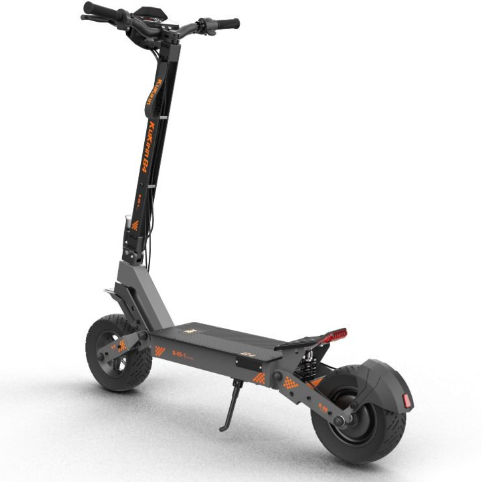 Kukirin scooter eléctrico G4 de alta potencia de alta velocidad adulto todoterreno 3 en 1 coche de batería plegable image 3