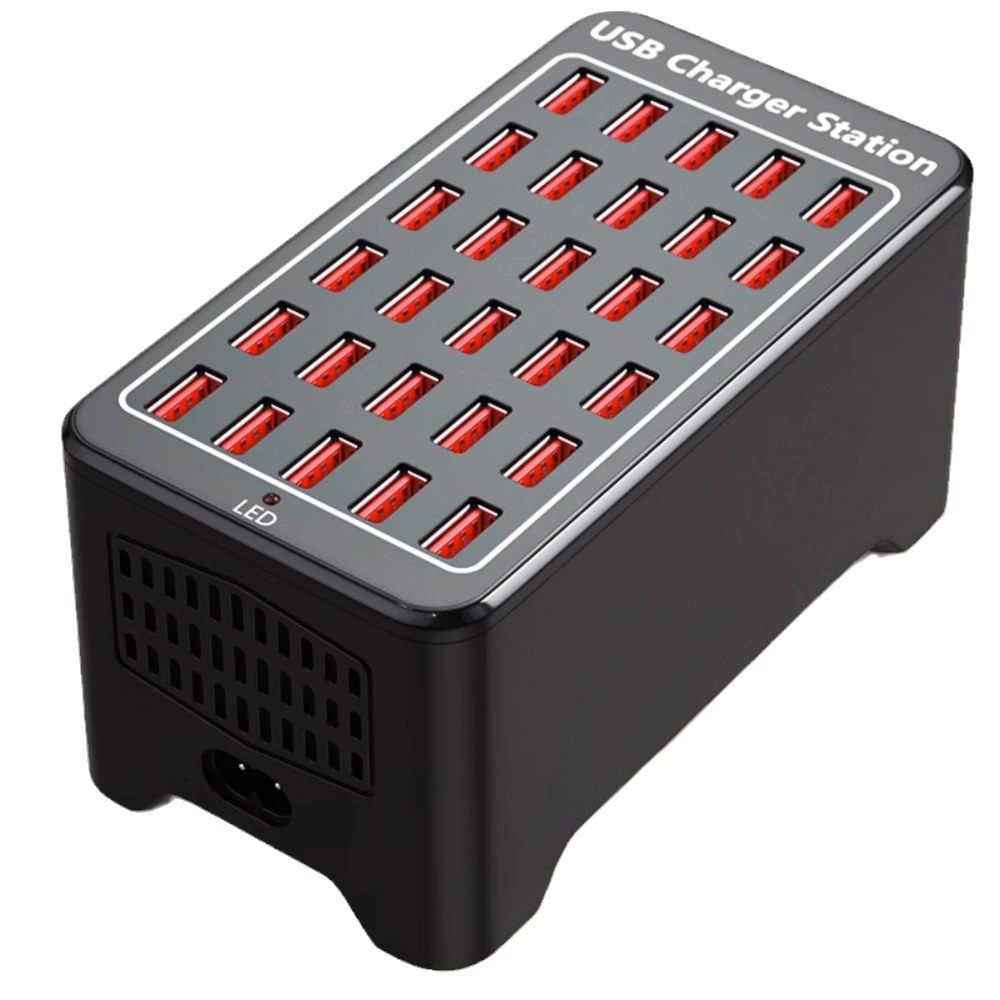 Кросс-бордер зарядка мощная 150W 10-порт 15-порт 20-порт 30-порт зарядное устройство USB разъемы 1A2A-порт