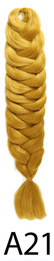 Peruca de comercio exterior fibra química africana gran trenza 165g trenza jumbo trenza cabello de alta temperatura seda trenza