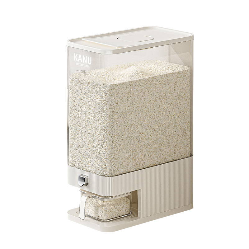 Cubo de arroz nuevo para el hogar, a prueba de insectos y humedad, tanque de arroz sellado de grado alimenticio, caja de almacenamiento de arroz, caja de almacenamiento de arroz
