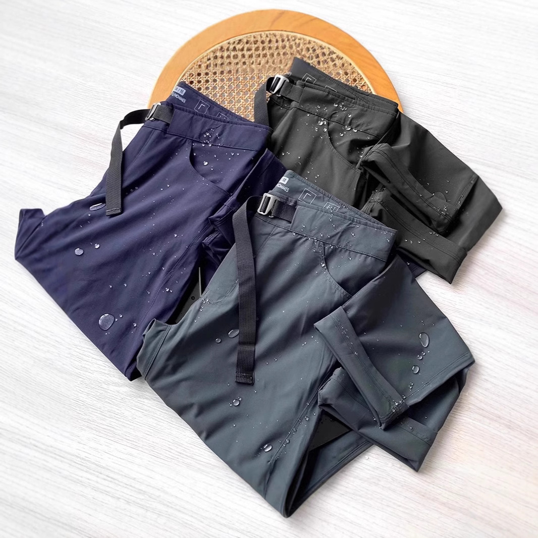 Outdoor high-end hiking light elastic breathable thin charge casual pants spring and summer quick-drying pants tide