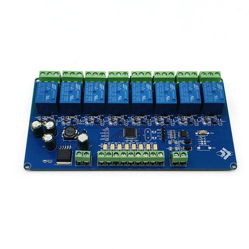 Модуль реле Modbus-RTU 1/2 переключающий вход и выход, коммутационный модуль с интерфейсом RS485/TTL