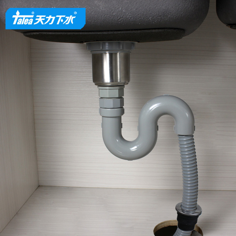 天力厨房洗面器単槽下水管プール落水管水槽排水管部品防臭やってくる|undefined