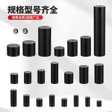 ✅黑色尼龙轴承滚轮导向包胶定 制滑轮机械设备塑料轮子推动定位