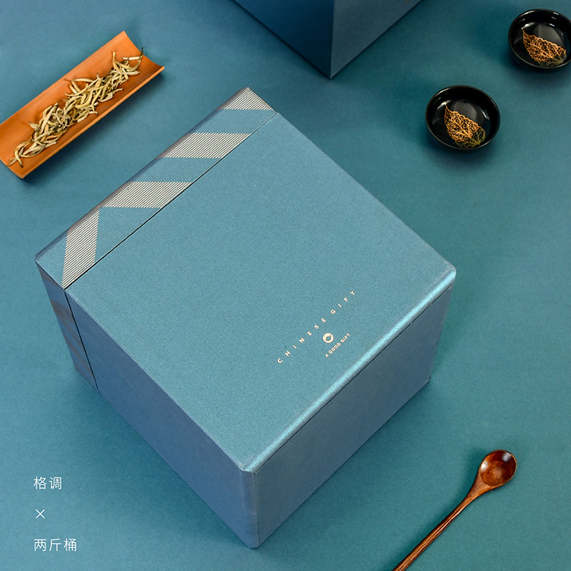 高档散茶桶普洱古树红茶福鼎老白茶牡丹寿眉通用大号茶叶包装空盒