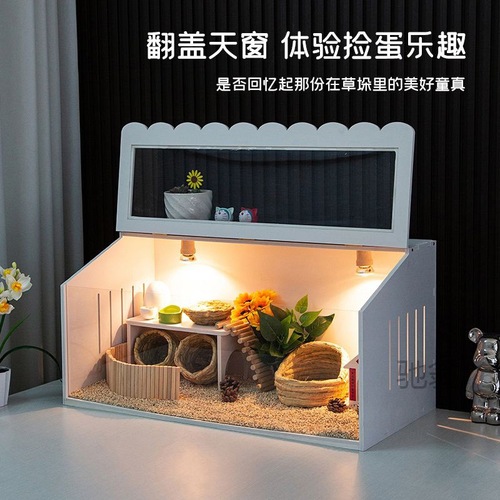 Lu f autumn and winter hot sale rutin chicken breeding box complete set of pet rutin chicken breeding cages house dedicated for constant temperature breeding
