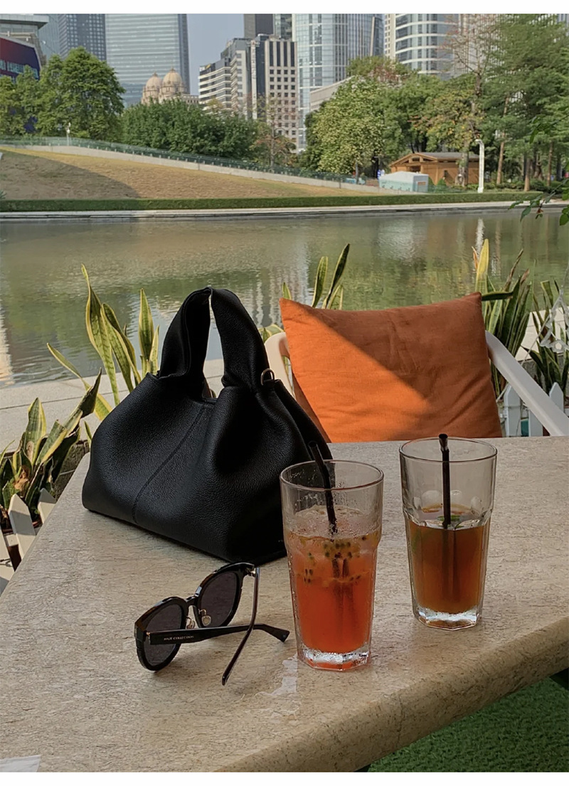 Marchio di nicchia francese 2024 nuova versatile borsa a tracolla monospalla per borsa da pranzo in tinta unita per donna_voghion.com