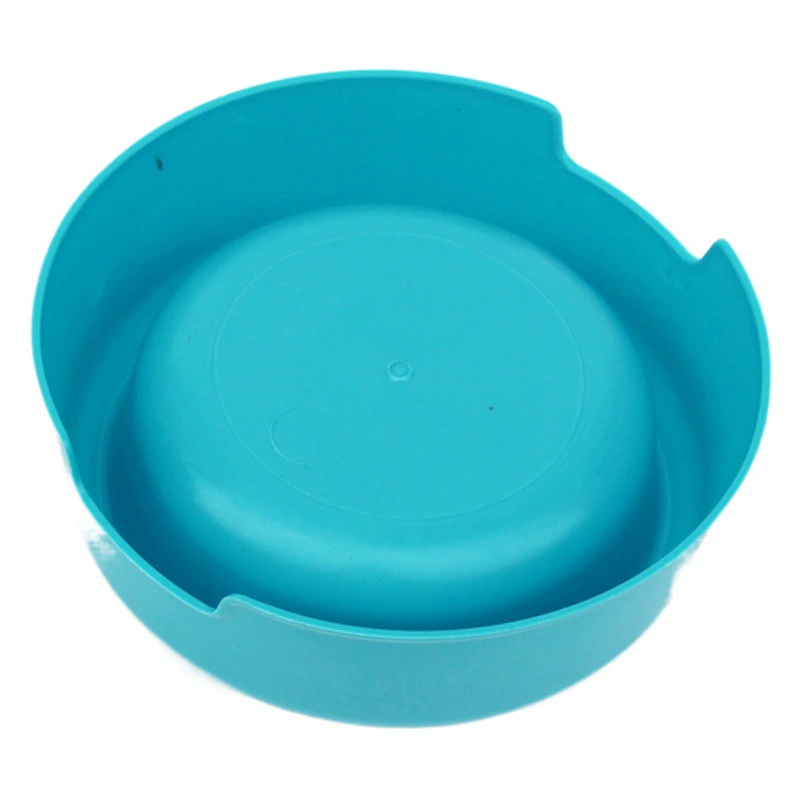 Маленькая круглая миска для домашних животных Пластиковая одинарная миска для собак Миска для кошек Пластиковая миска Поилка Товары для животных