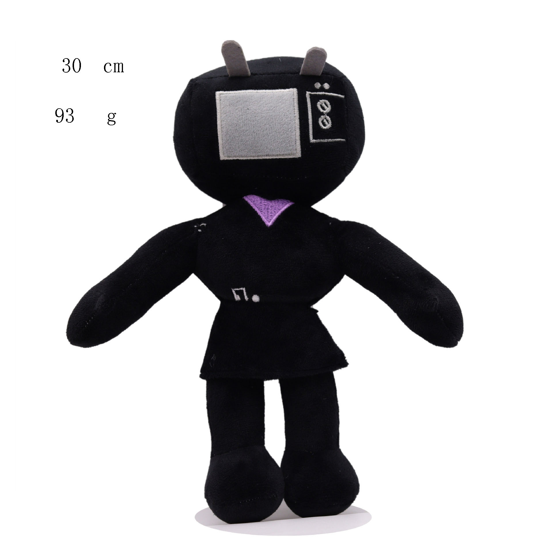 Transfronterizo nuevo inodoro persona Monitor persona audio persona peluche juguete skibidi aseo muñeca de peluche
