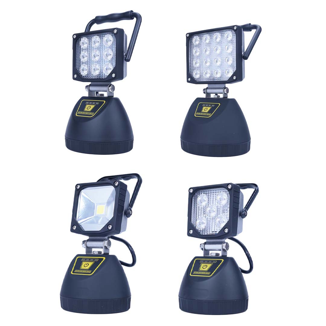 LED工作工程野营钓鱼施工灯可充电手提led户外灯工矿救援应急照明