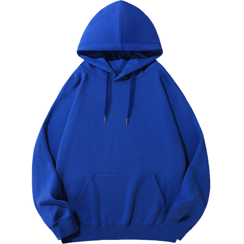 HOODIE impreso logo gota hombro oversize cultural camisa suelta ropa de trabajo con capucha suéter algodón pesado personalización