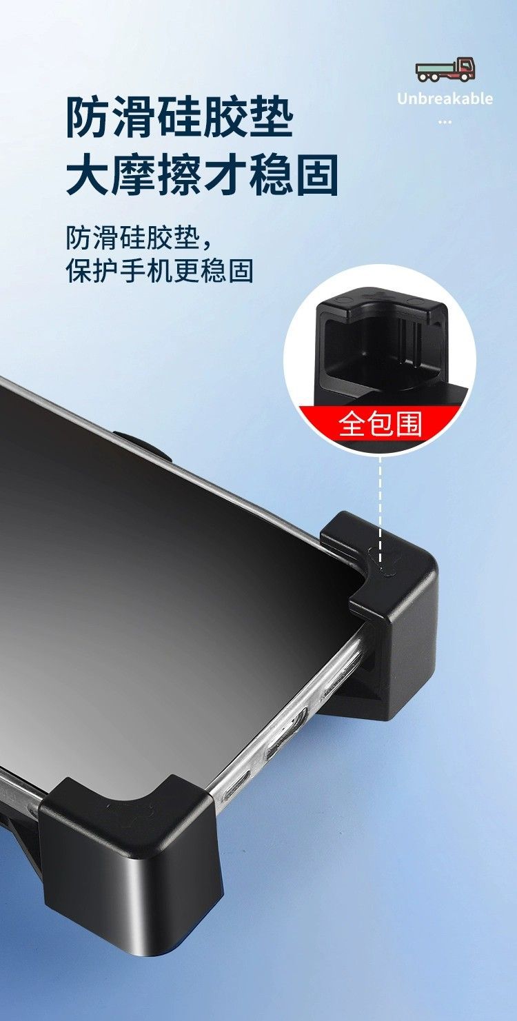 Large Truck Mobile Phone Holder, Shockproof Special Phone Mount, Car Navigation Bracket, 2022 New Model for Excavators and Trucks