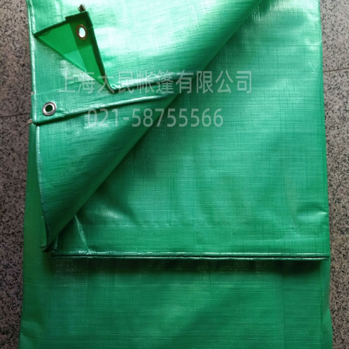 165克/平方米 PE塑料篷布仓库蓬布现货批发按需定尺寸上海篷布厂