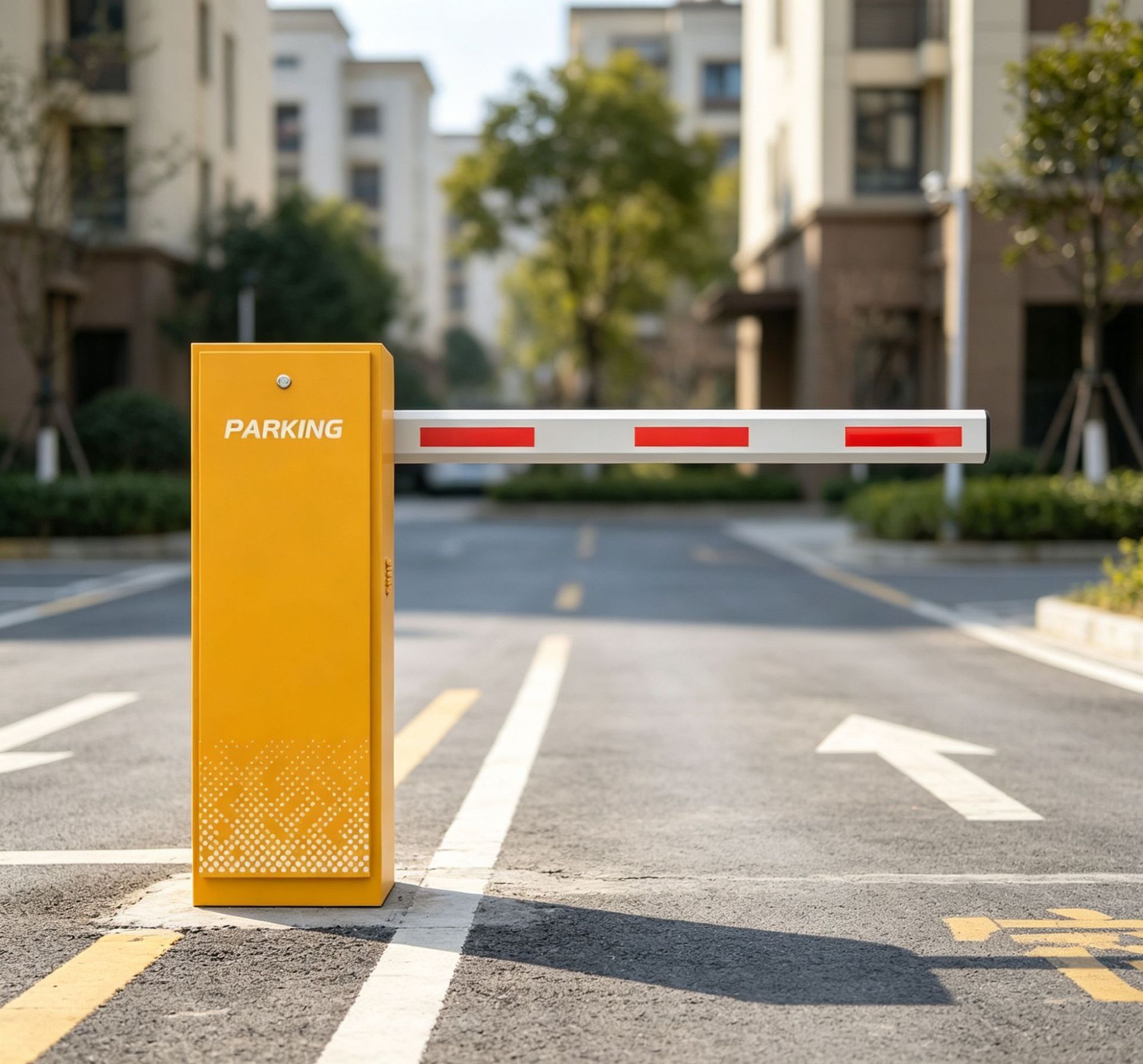 License Plate Recognition Gate Barrier, Vehicle Automatic Access Control System Source Manufacturer, Parking Lot Gate Barrier System