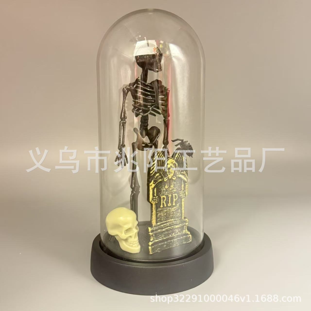 Lápida esqueleto 8*18cm