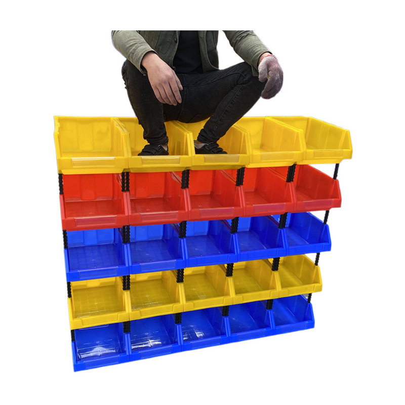 加厚收纳盒 五金电子元件盒  仓库货架物料盒 配件饰品电商分类盒