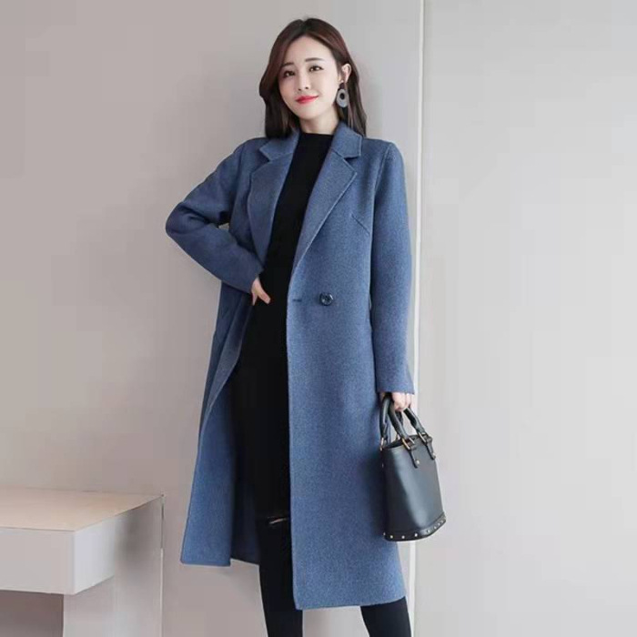 파란색